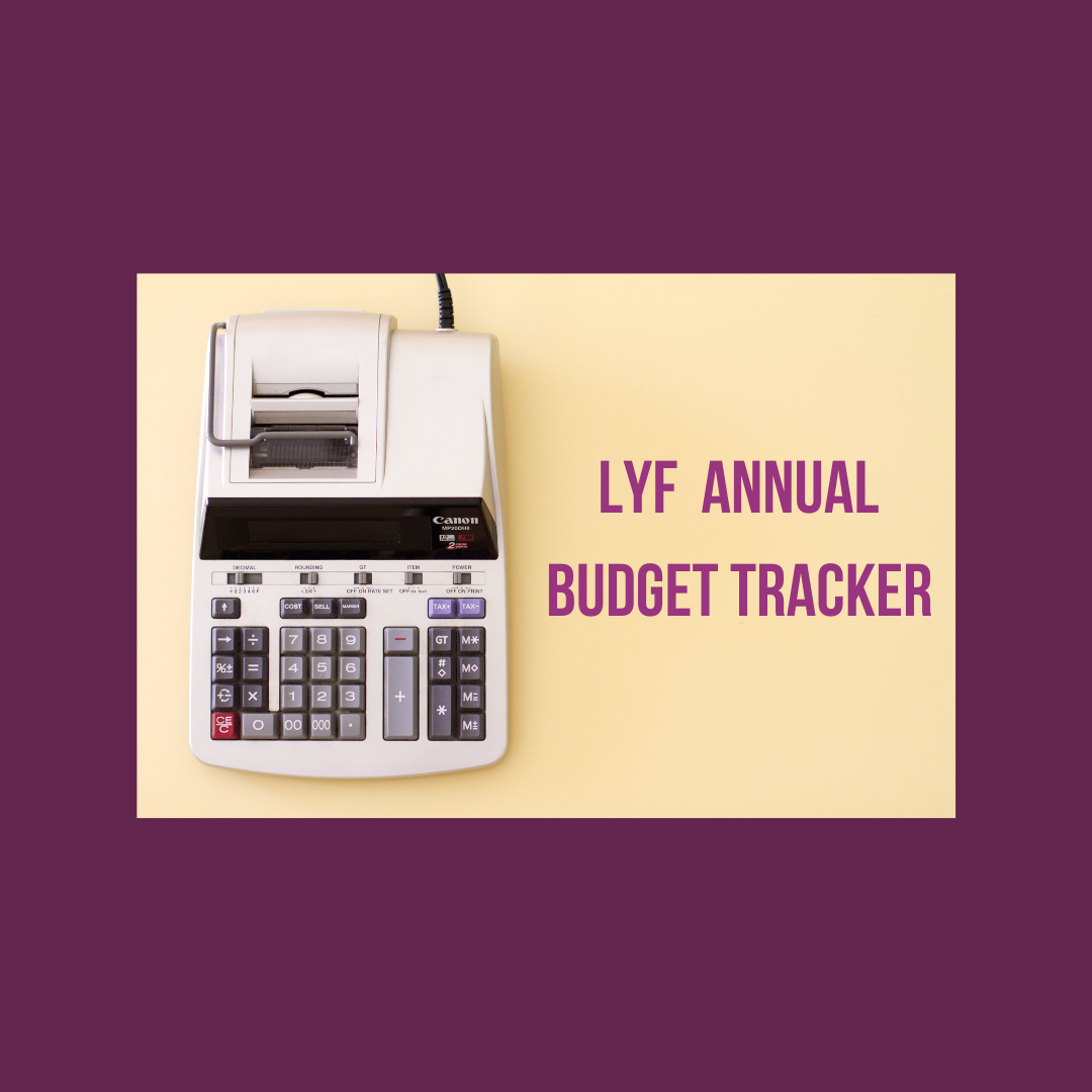 LYF Annual Budget Tracker